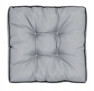 Záhradný vankúš 50x50 cm na záhradnú stoličku Waterproof High Side Grey