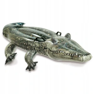 Zelený plavecký matrac Intex Alligator 57551