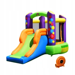 Detský skákací hrad Detské ihrisko + fúkač 400-450W 350 x 212 x 195 cm