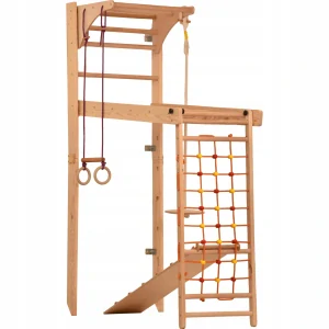 Gymnastický rebrík Detské ihrisko Drevené pre deti Baby Transformer