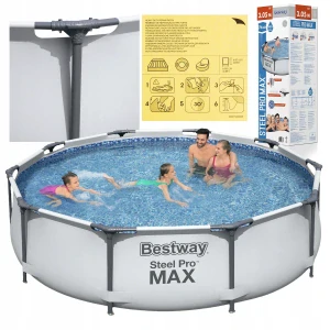 BAZÉN KRUHÝ RÁM 305x76cm GARDEN BESTWAY 56406 + PATCH MODEL 2025