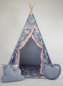 home&baby XL TIPI súprava vigvamového stanu COLORS