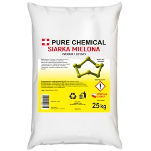 Sírne hnojivo síranové Pure Chemical prášok 25 kg