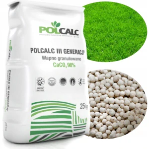 Vápenné hnojivo PolCalc granulát 25 kg 25 l