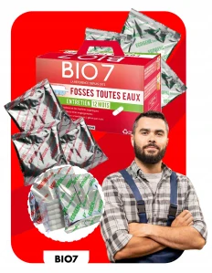 BAKTÉRIE PRE SEPTIK A ČISTIARNE BIO7 ENTRETIEN 2KG 12 MESIACOV FRANC.