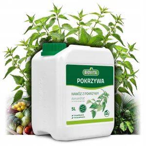 Žihľava Hnojivo Paradajka Uhorka stimulátor NATURAL Biovita 5L