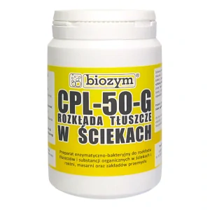 Biozym Odmasťovač na ČISTENIE POTRUBÍ ROZKLAD TUKU CPL-50-G 0,5 kg