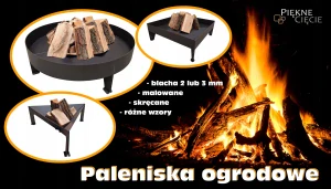 Záhradný krb žiaruvzdorná farba 75cm 3mm DOMER 16349