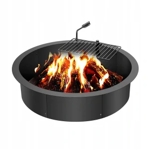 Ohnisko VEVOR 885x885x334MM Krúžok na záhradnú terasu