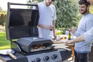 Firebox pec na pizzu čierna