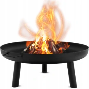 ZÁHRADNÉ OHNISKO LEHMANN 80 CM NA CAMPFIRE GRIL KOTLÍK OCEL ČIERNA