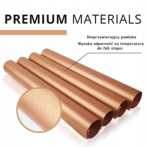 Maxsell grilovacia podložka 40 x 30 cm 5 ks.