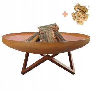 Záhradné ohnisko Corten Deep 150 cm + ZDARMA
