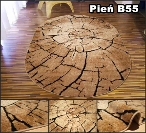 Oválny koberec Alfa BCF Shiraz béžový, 150 × 210 cm
