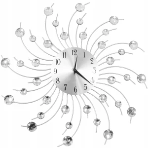 Elegantné nástenné hodiny Cristal Cloud, 50 cm - Skvelý doplnok pre každý interiér
