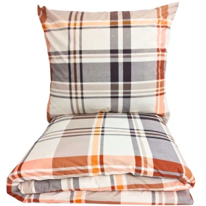 Kompletný set obliečok na posteľ 160x200, vzor kocka - Doratex