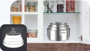 Sada panvíc TEFAL Ingenio Emotion 4 ks - Vynikajúce výsledky varenia