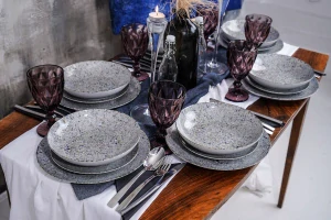 Porcelánový set LUBIANA LASTRYKO pre 6 osôb, 18 dielov