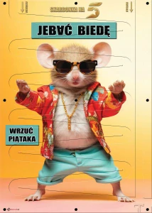 Štýlová nástenná pokladnička na 5-zlotové mince - unikátne šetrenie a dekorácia