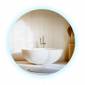 Okrúhle LED osvetlené zrkadlo MARS - Modernosť a elegancia pre každý interiér