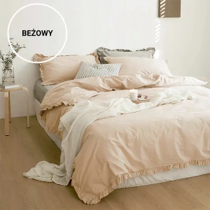 Komplet posteľnej bielizne s volánikom 200x220 - Elegancia a pohodlie