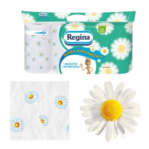 Toaletný papier Regina s vôňou harmančeka - Balenie 48 roliek