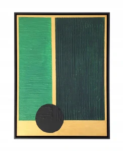 Moderný strukturálny obraz s geometrickou kompozíciou 60x80 cm