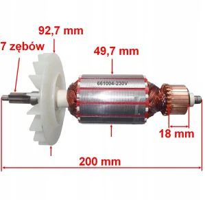 Rotor elektromotora drviča