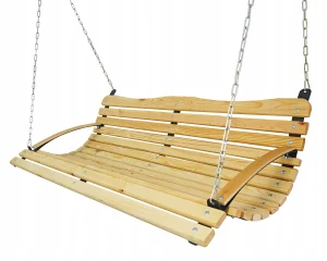 Drevené sedadlo záhradnej hojdačky EUFORIA, 150 cm