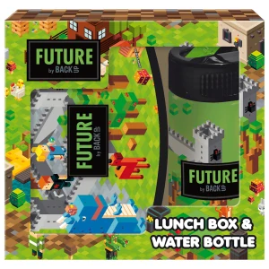 Desiatové boxy - Raňajky sada + bidon úroveň hry Minecraft