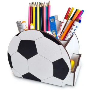 Stolový organizér Cameno na pastelky s motívom futbalovej lopty