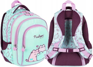 Školské tašky - Batoh školy pre dievča Pushen Kitty Cat