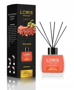Tyčinkový aróma difuzér Loris Sandalwood, 120 ml