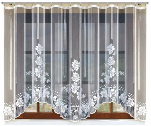 Hotová záclona - Jacquard Curtain Pattern 21167 300x130 cm (s páskou)