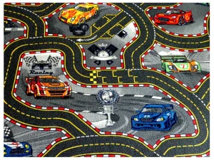 Koberec - Detský koberec 180x200 Cars Coad Streets City