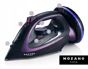 Bezdrôtová parná žehlička Mozano Ultimate Smooth, 2 600 W
