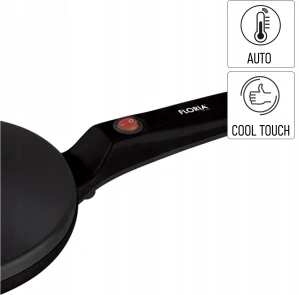 Palacinkovač - Elektrické palacinky Floria čierna 20 cm 700W