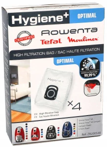 Vrecká do vysávačov - ORIGINÁLNE TAŠKY ROWENTA TEFAL HYGIENA + ZR200540