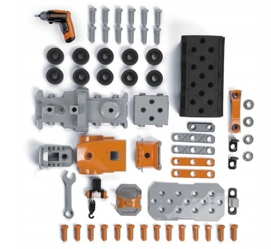 Nákladný automobil s kufríkom plným náradia Black+Decker 2v1
