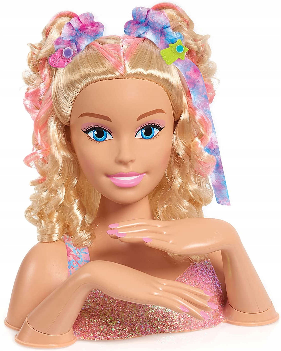 Hlava Barbie - s možnosťou česania a manikúry