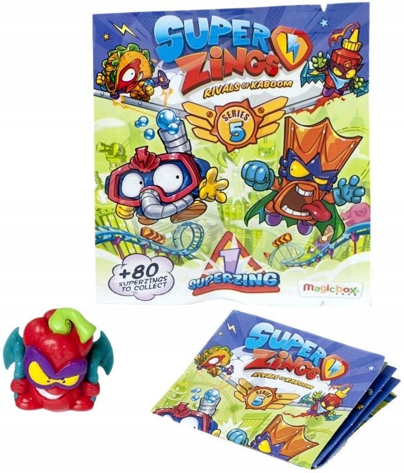 Super Zings séria 5 - sada 50 plastových figúrok