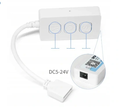 SP545E RF PILOT 2.4G ovládač pre LED RGBCCT