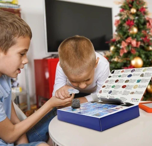 Adventný kalendár - Advent Calendar vianočné darčeky kamene