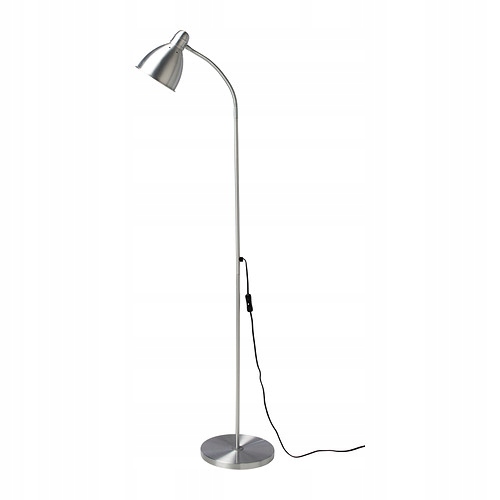 Ikea Lresta stojacia lampa/čítanie, hliník