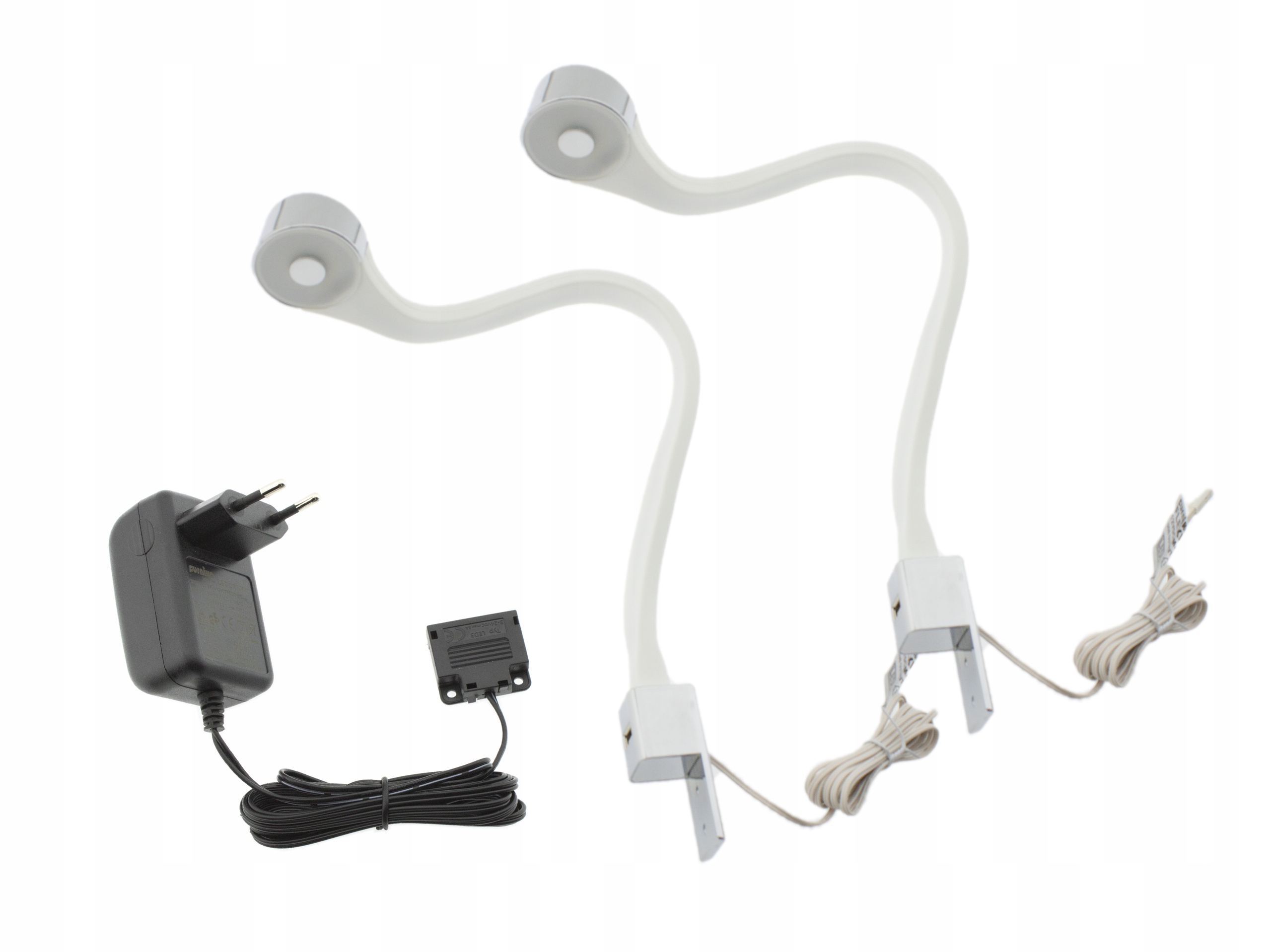 2x LED nočná lampa pre 1,8 W flexi R čítanie lôžko