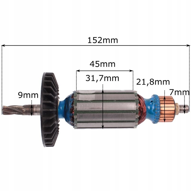 Makita HR2440 HR2450 515668-4 HR2020 Rotor