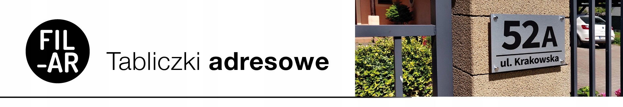 Hliník s číslom domu