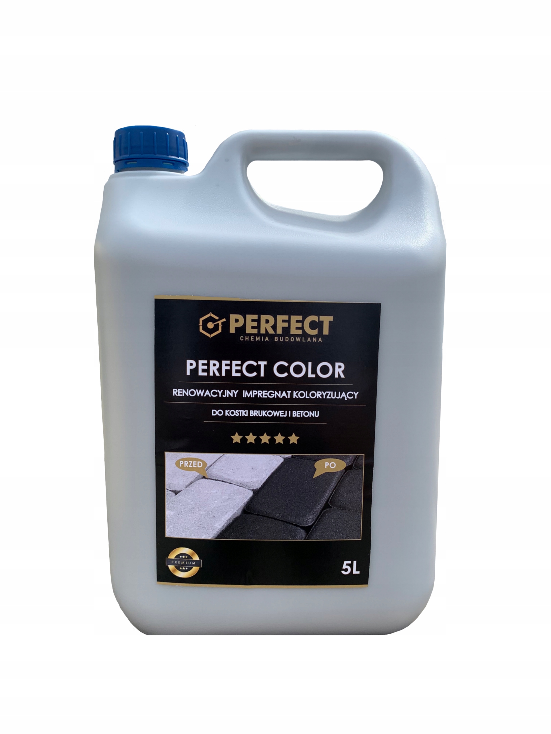Farba na betónové ploty, 5L kocky
