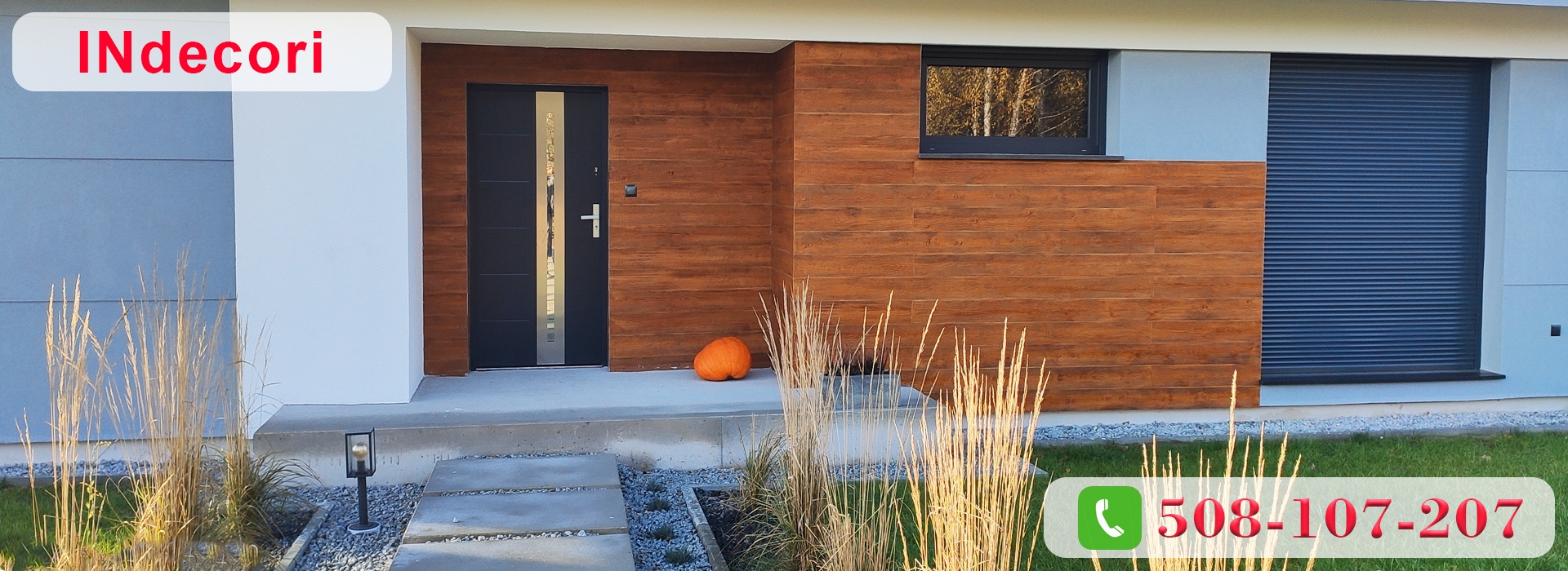 Systém fasády Golden Oak Fasade 1M2