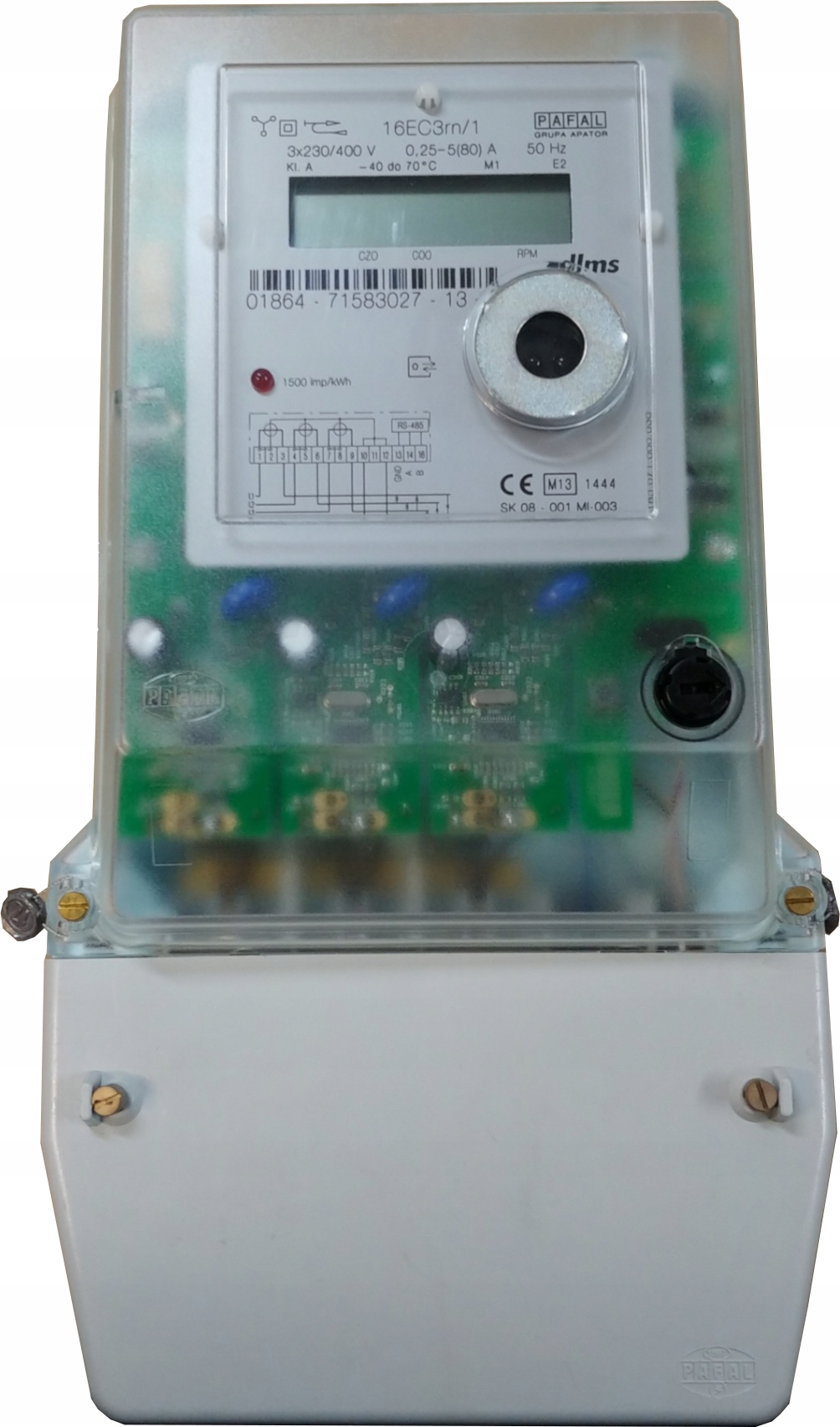 Energetická energia pult 3 fázový LCD Sublisher